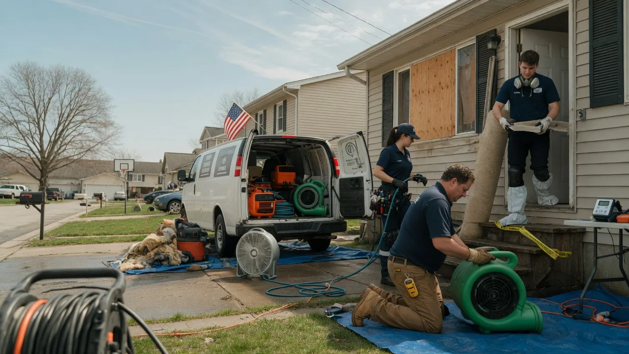 Water Damage Restoration in Dell Rapids, SD near me
